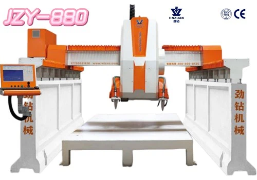 Jzy -880 Yagona Bam ko'prik Stone Profile Cnc mashinasi